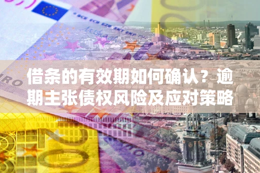 济南借条的有效期如何确认？逾期主张债权风险及应对策略？